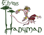 Flying Hanuman