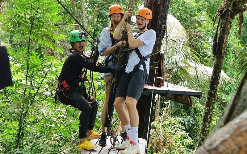 Best zipline Phuket for families and friends.