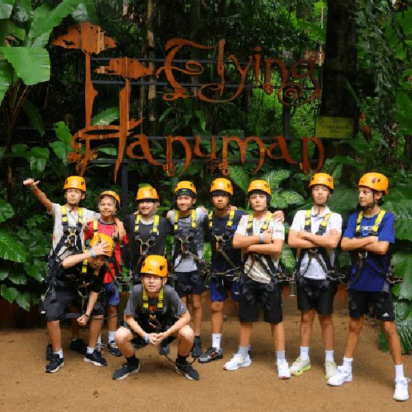 Best Zipline in Thailand for group fun